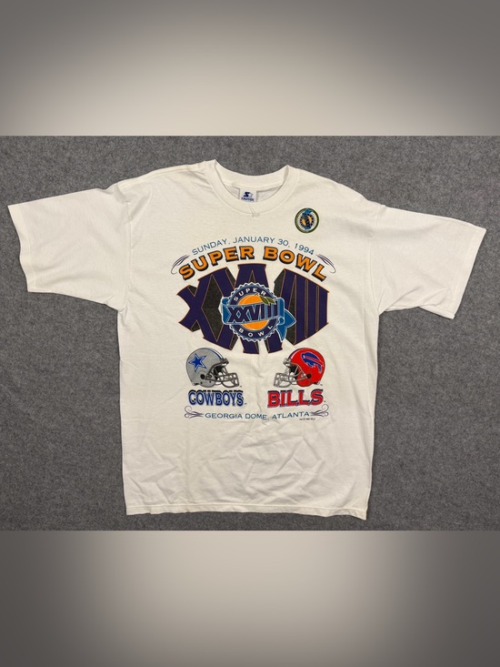 STARTER Other - Vintage 1994 Starter Super Bowl XXVIII Cowboys Bills T-Shirt Large